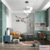 1115644 - CHILDREN ROOM 3D SCENES - VRAY RENDER - 425