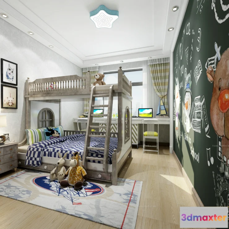 1211702 - Extension Interior - BEDROOM - CHILDRENROOM - 046