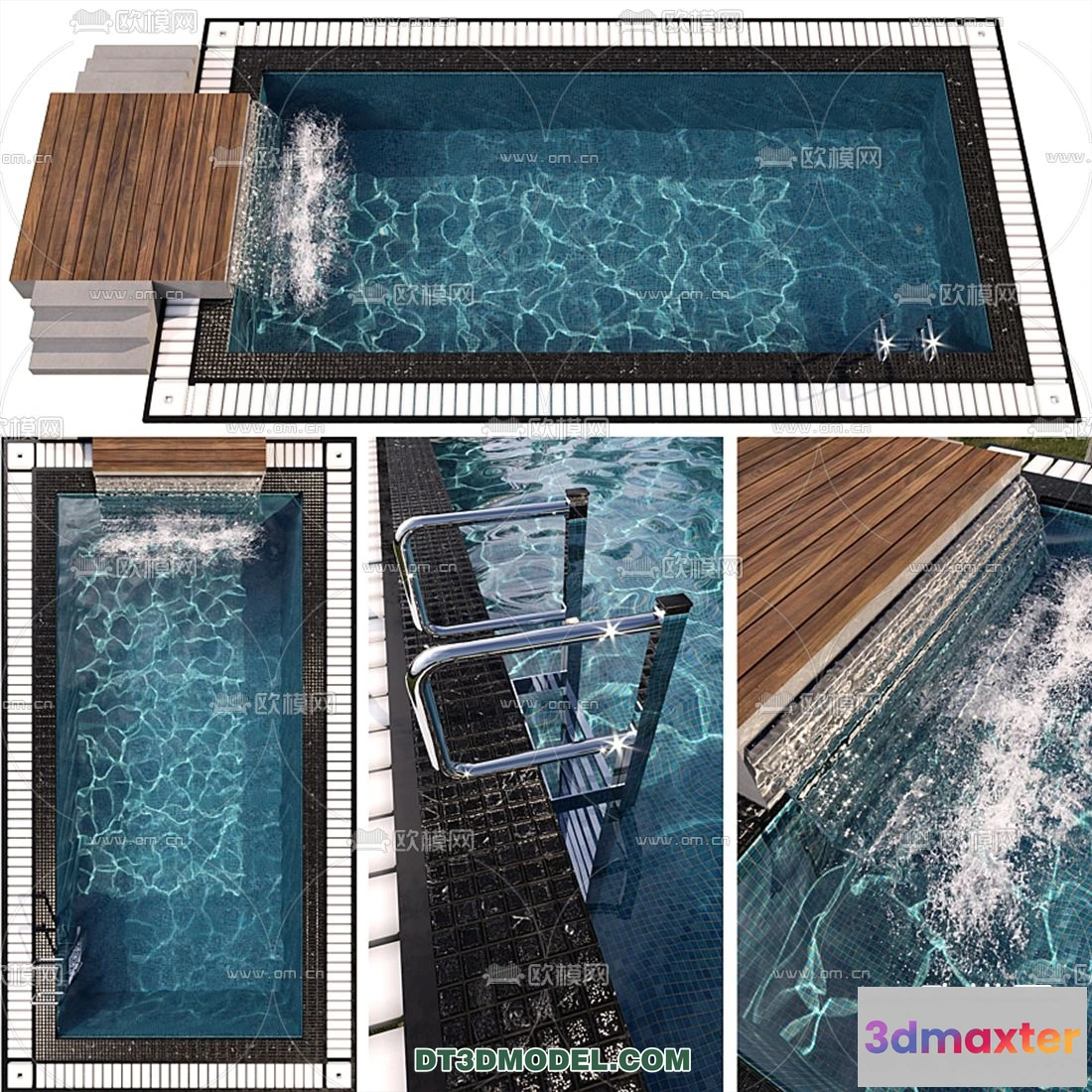 1239760 - EXTERIOR - POOL - VRAY  CORONA - 3D MODEL - 1004