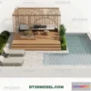 1239762 - EXTERIOR - POOL - VRAY  CORONA - 3D MODEL - 1005