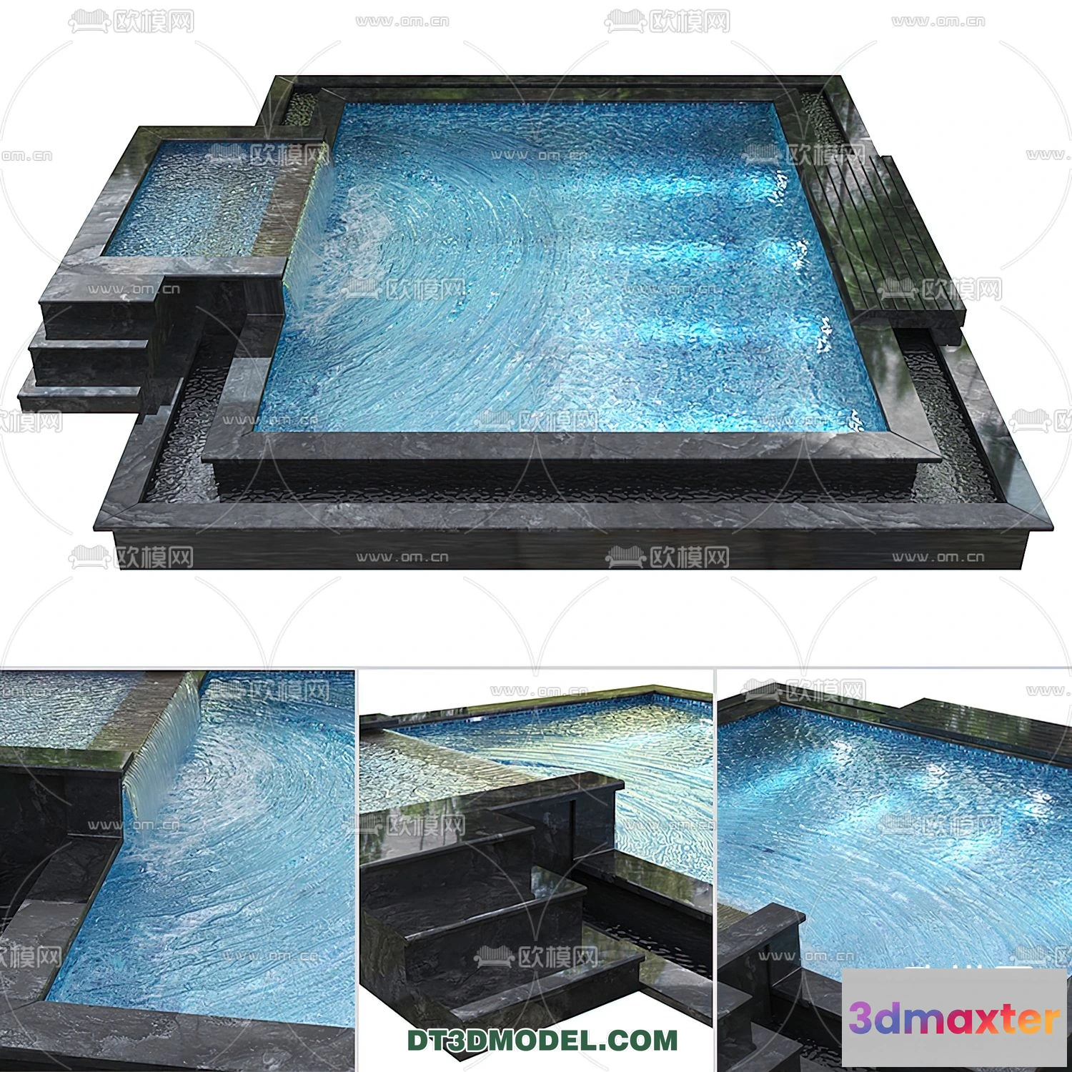 1239770 - EXTERIOR - POOL - CORONA - 3D MODEL - 1009