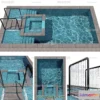 1239814 - EXTERIOR - POOL - VRAY  CORONA - 3D MODEL - 1031