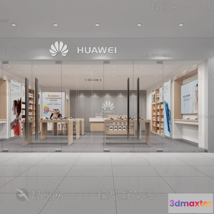 1366105 - Exterior 3D Collection - Shop - Fastfood - Retails - 3D Models - 037 3D Max