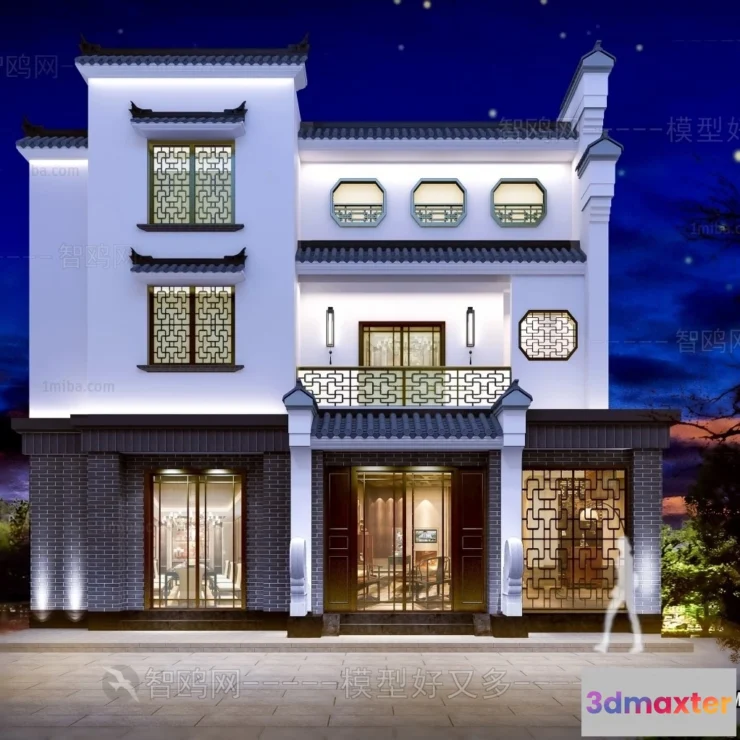 1366378 - Exterior 3D Collection - Shop - Fastfood - Retails - 3D Models - 041 3D Max