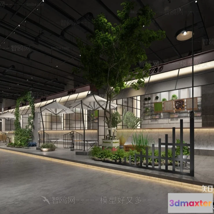 1367770 - Exterior 3D Collection - Shop - Fastfood - Retails - 3D Models - 061 3D Max