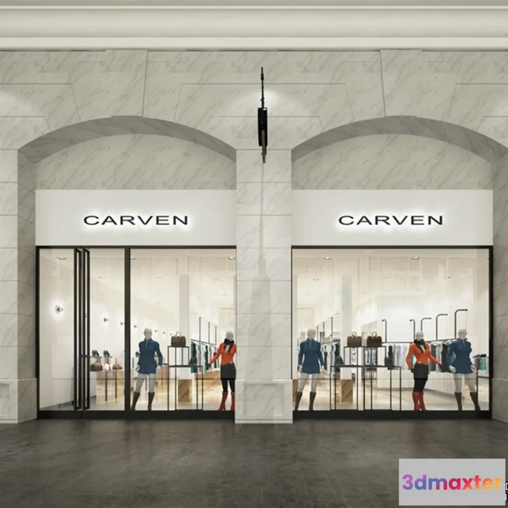 1368042 - Exterior 3D Collection - Shop - Fastfood - Retails - 3D Models - 065 3D Max