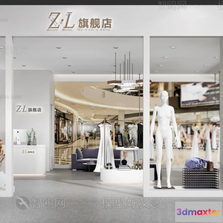 1371231 - Exterior 3D Collection - Shop - Fastfood - Retails - 3D Models - 113 3D Max