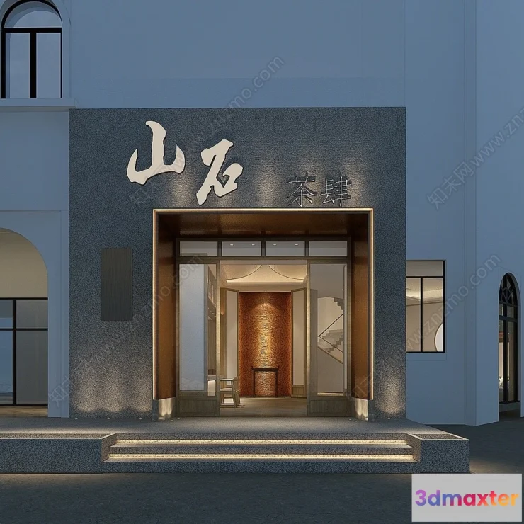 1371859 - Exterior 3D Collection - Shop - Fastfood - Retails - 3D Models - 123 3D Max