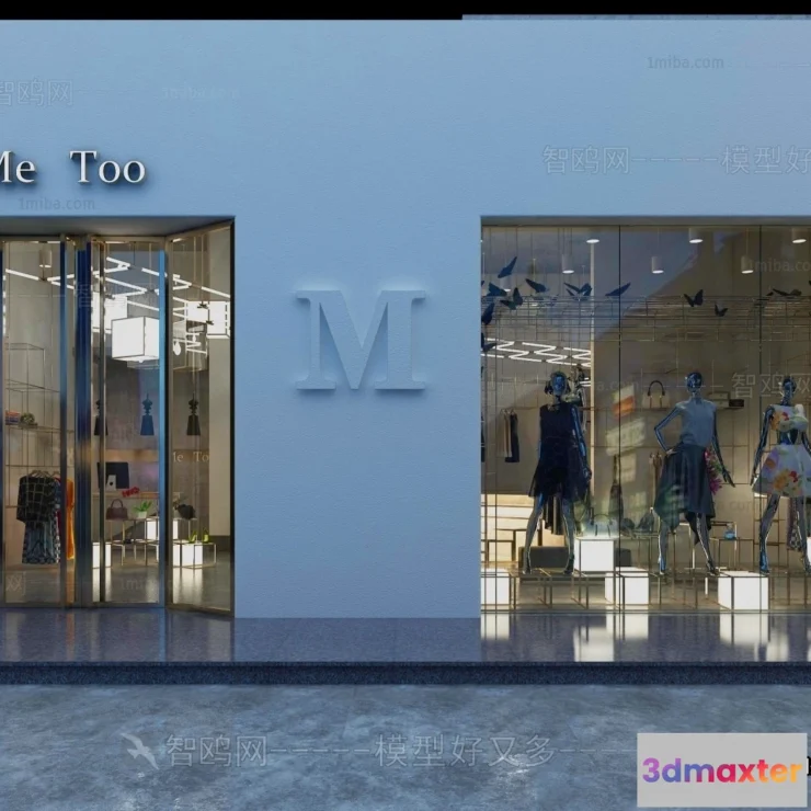 1372926 - Exterior 3D Collection - Shop - Fastfood - Retails - 3D Models - 140 3D Max