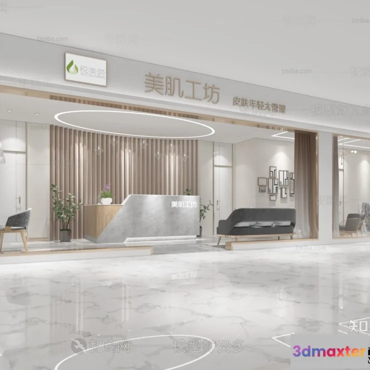 1374144 - Exterior 3D Collection - Shop - Fastfood - Retails - 3D Models - 158 3D Max