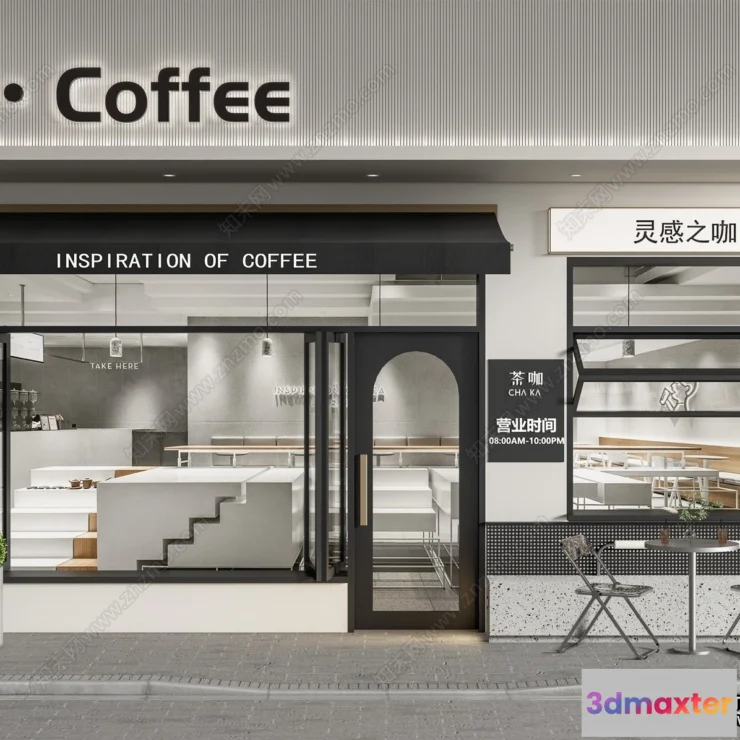 1375618 - Exterior 3D Collection - Shop - Fastfood - Retails - 3D Models - 181 3D Max