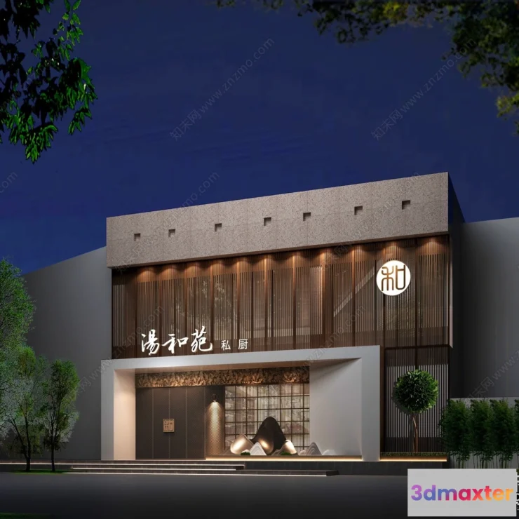 1377057 - Exterior 3D Collection - Shop - Fastfood - Retails - 3D Models - 203 3D Max