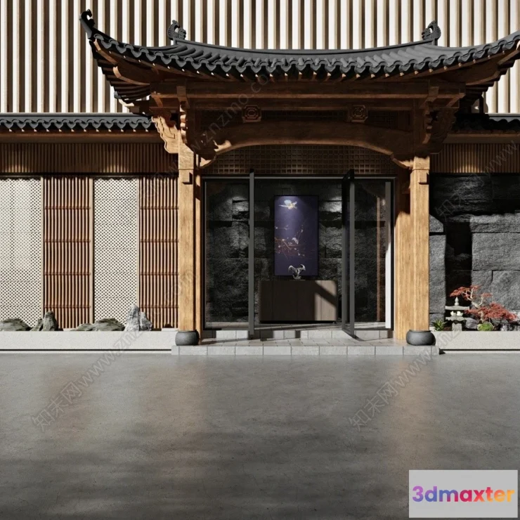 1377119 - Exterior 3D Collection - Shop - Fastfood - Retails - 3D Models - 204 3D Max