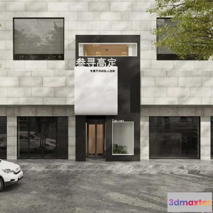 1377795 - Exterior 3D Collection - Shop - Fastfood - Retails - 3D Models - 214 3D Max