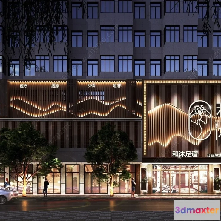 1378825 - Exterior 3D Collection - Shop - Fastfood - Retails - 3D Models - 230 3D Max