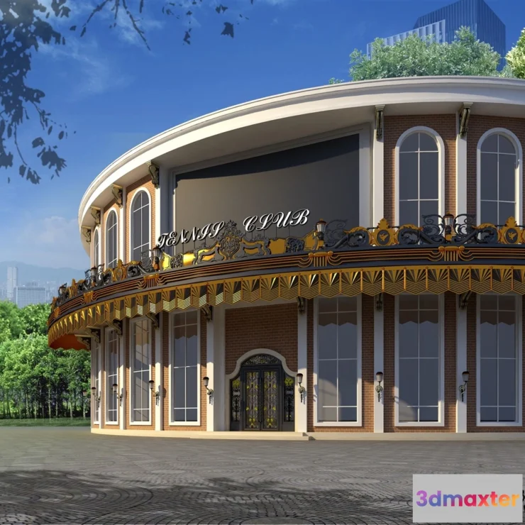 1379241 - Exterior 3D Collection - Shop - Fastfood - Retails - 3D Models - 236 3D Max