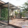 1142542 - Corona Render 3D Scenes - Balcony Garden - 0005