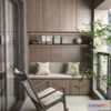 1359196 - Balcony - 3D Interior Scene - 3D Models - 072 3D Max