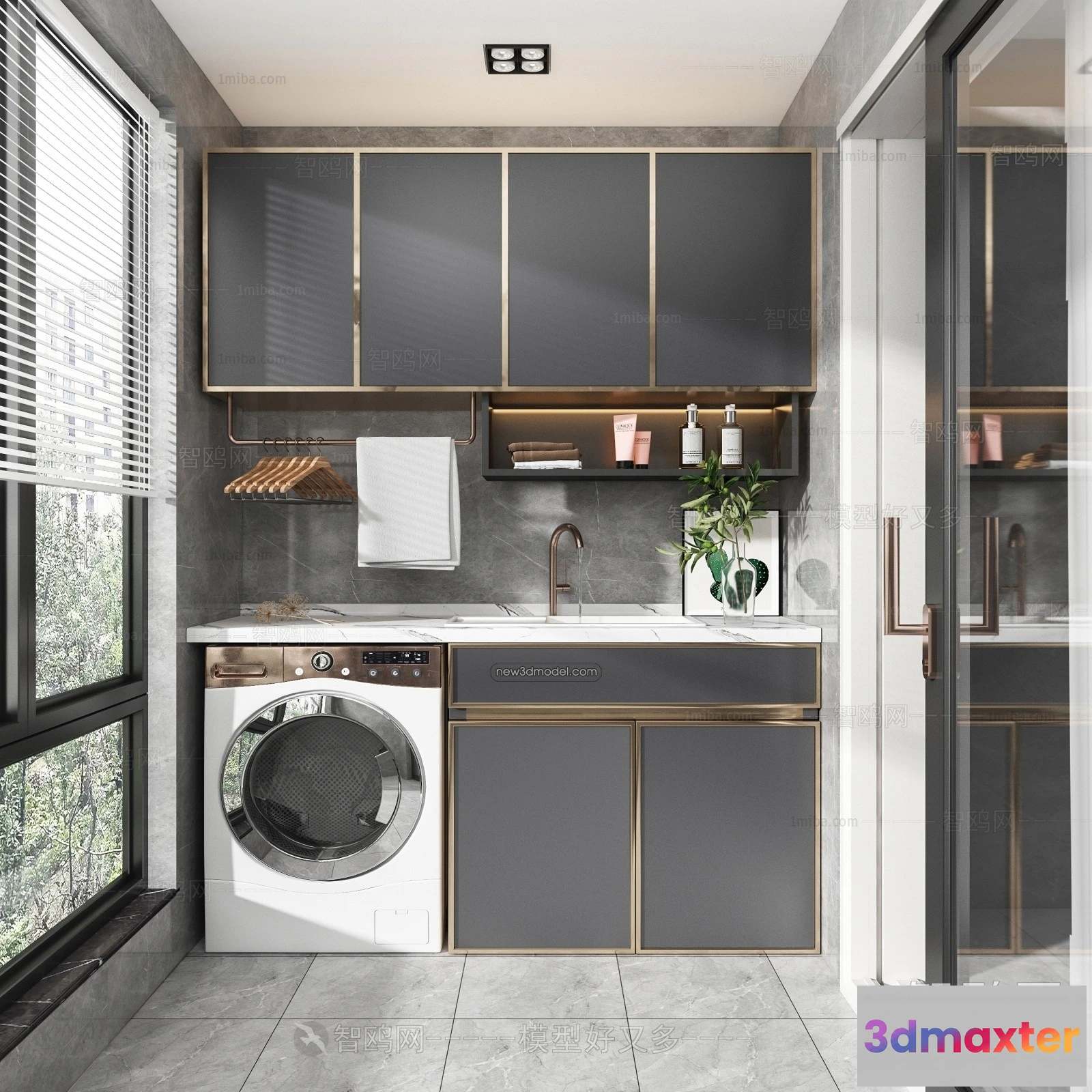 1388539 - Balcony - 3D Interior Scene - 3D Models - 011 3D Max