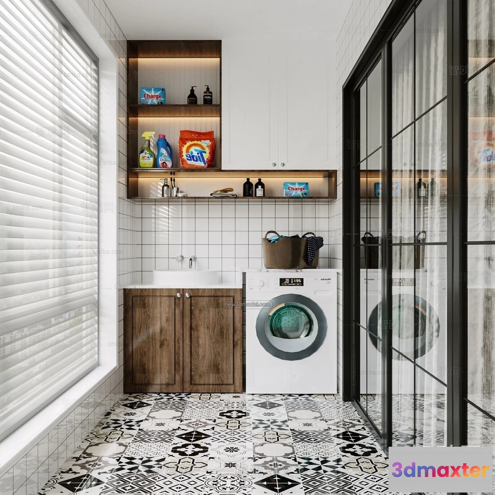 1388811 - Balcony - 3D Interior Scene - 3D Models - 015 3D Max