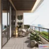 1389192 - Balcony - 3D Interior Scene - 3D Models - 021 3D Max