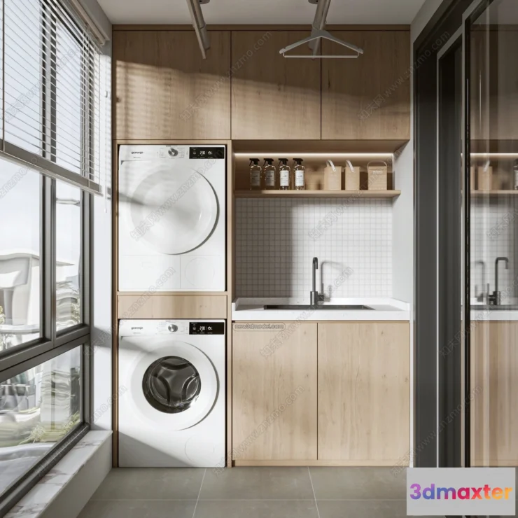 1390650 - Balcony - 3D Interior Scene - 3D Models - 043 3D Max