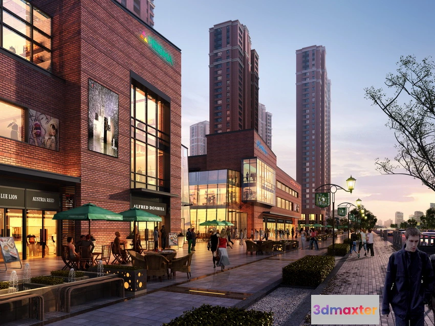 1122180 - EXTERIOR 3D SCENES - BUILDING 3D MODELS - 0001