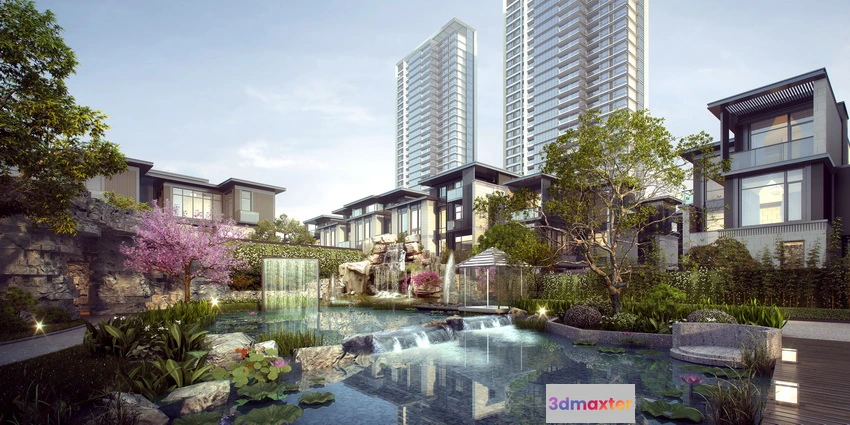 1122182 - EXTERIOR 3D SCENES - BUILDING 3D MODELS - 0002