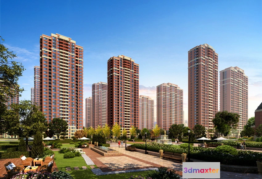 1122186 - EXTERIOR 3D SCENES - BUILDING 3D MODELS - 0004