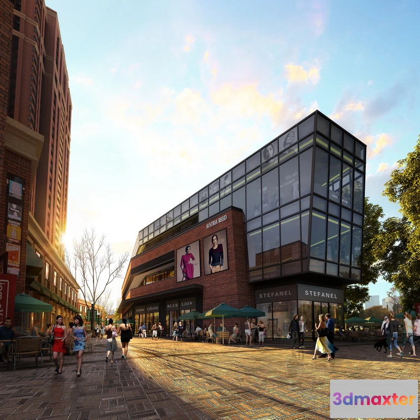 1122188 - EXTERIOR 3D SCENES - BUILDING 3D MODELS - 0005