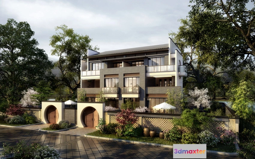 1122190 - EXTERIOR 3D SCENES - BUILDING 3D MODELS - 0006