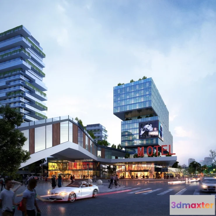 1122248 - EXTERIOR 3D SCENES - BUILDING 3D MODELS - 0035