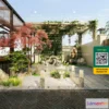 1250536 - COURTYARD - VRAY  CORONA - 3D MODEL - 6392
