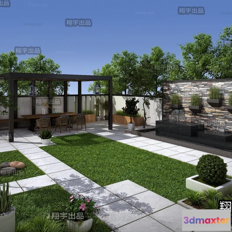 1122800 - GARDERN HOME - 3D SCENES - 0008