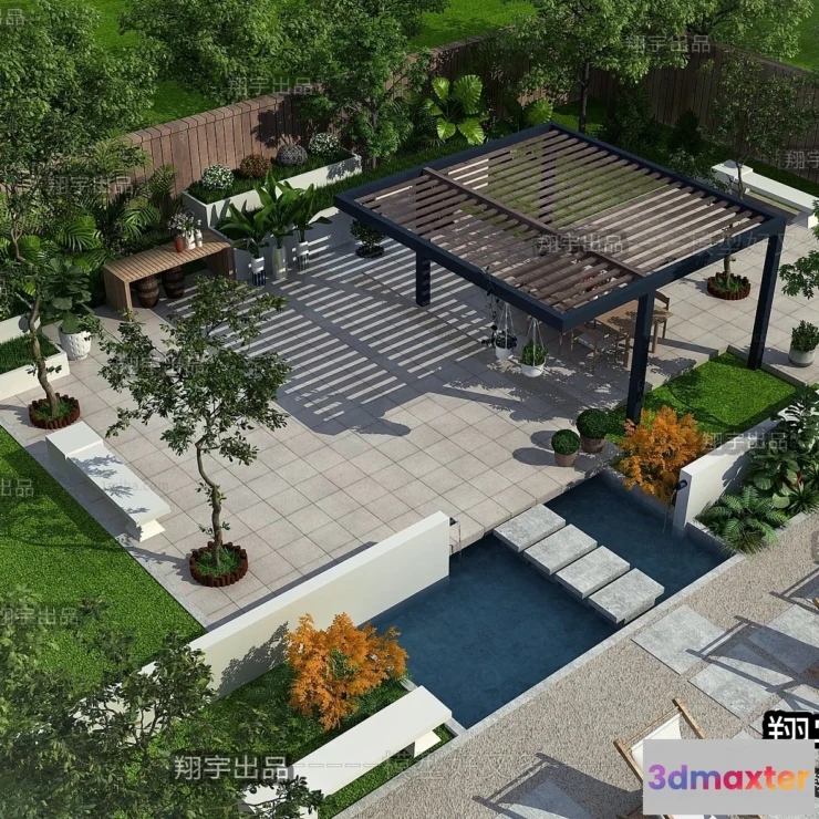 1122804 - GARDERN HOME - 3D SCENES - 0010