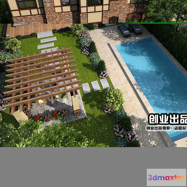 1122810 - GARDERN HOME - 3D SCENES - 0013