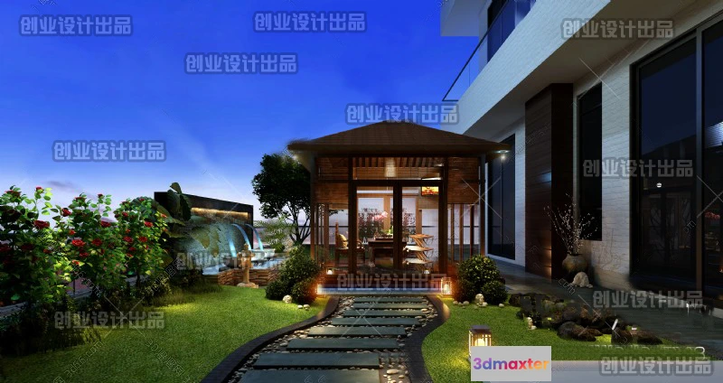 1122932 - GARDERN HOME - 3D SCENES - 0074