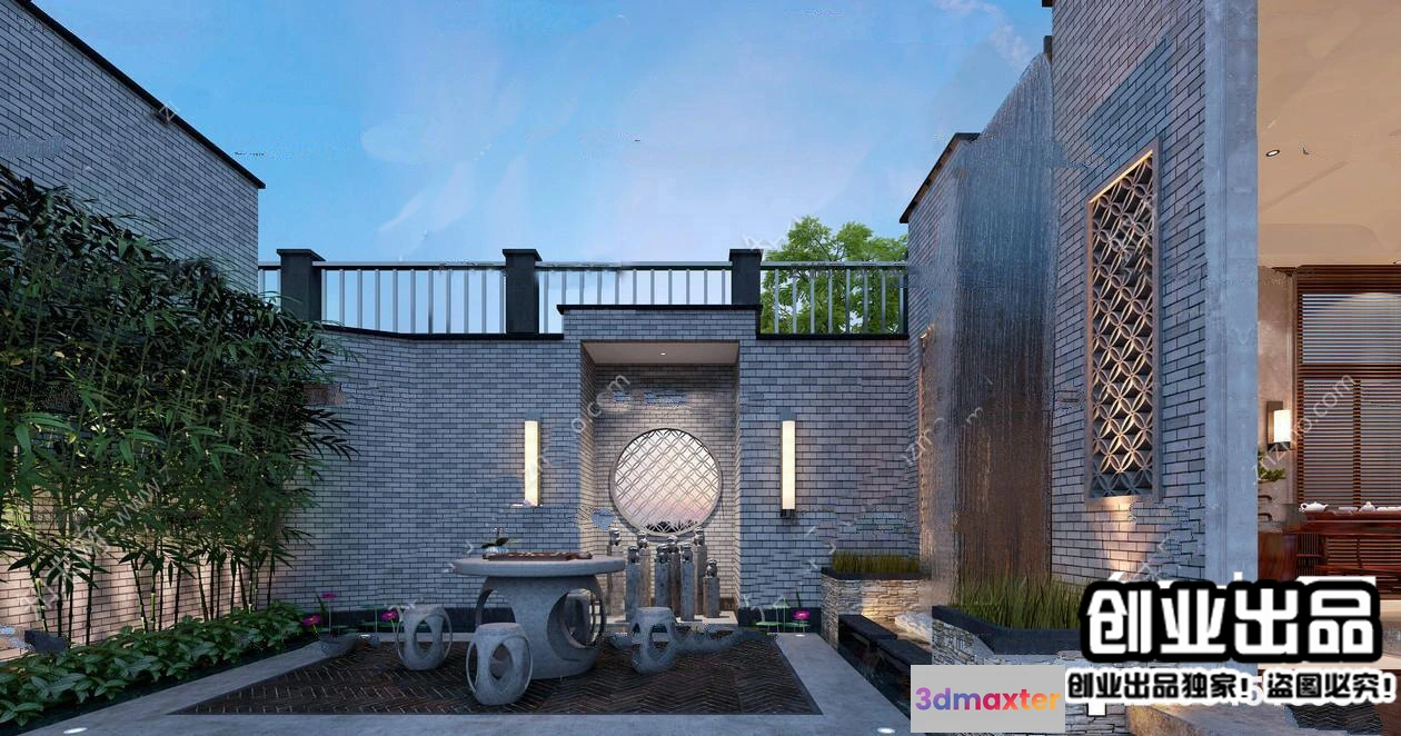 1123004 - GARDERN HOME - 3D SCENES - 0110