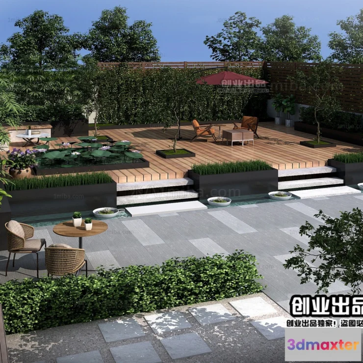 1123076 - GARDERN HOME - 3D SCENES - 0146