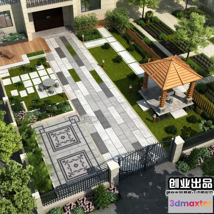 1123094 - GARDERN HOME - 3D SCENES - 0155