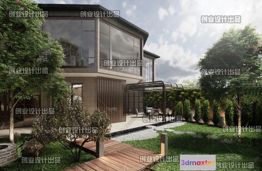 1123166 - GARDERN HOME - 3D SCENES - 0191