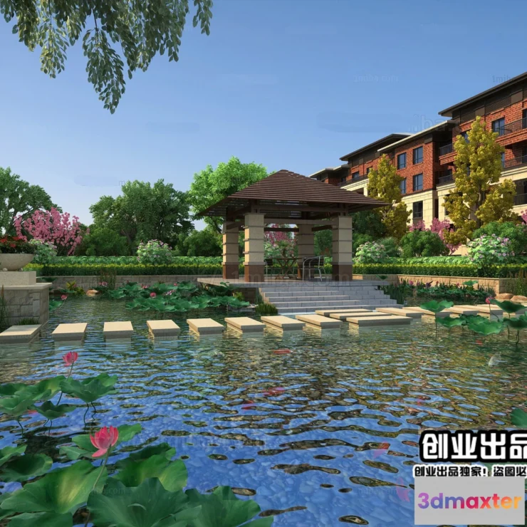 1123170 - GARDERN HOME - 3D SCENES - 0193