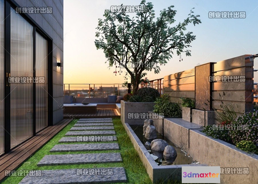 1123172 - GARDERN HOME - 3D SCENES - 0194