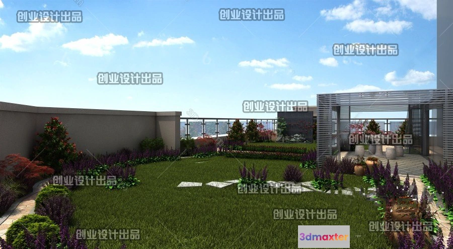 1123184 - GARDERN HOME - 3D SCENES - 0200