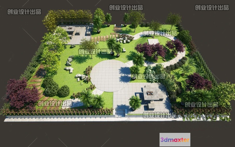 1123186 - GARDERN HOME - 3D SCENES - 0201