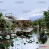 1123220 - GARDERN HOME - 3D SCENES - 0218