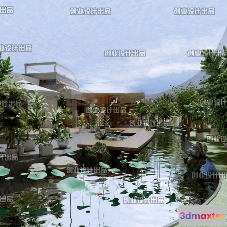 1123220 - GARDERN HOME - 3D SCENES - 0218