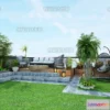 1123226 - GARDERN HOME - 3D SCENES - 0221