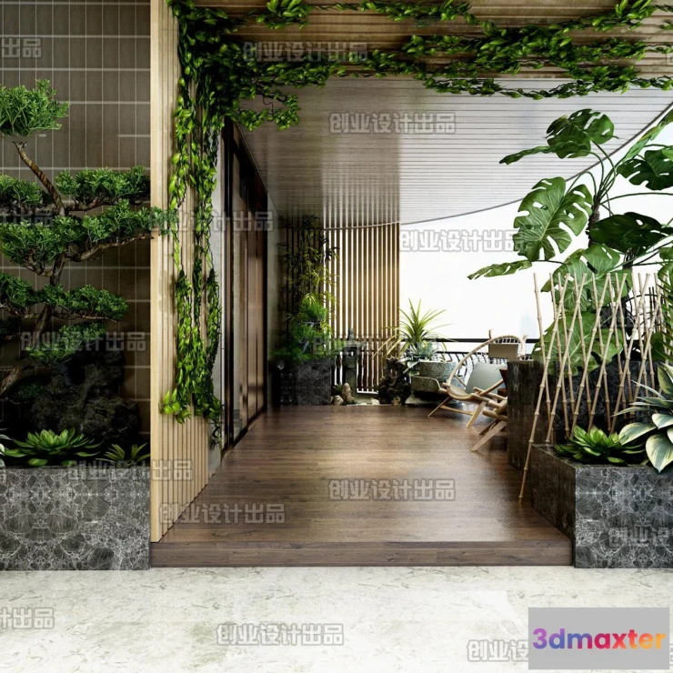 1123238 - GARDERN HOME - 3D SCENES - 0227