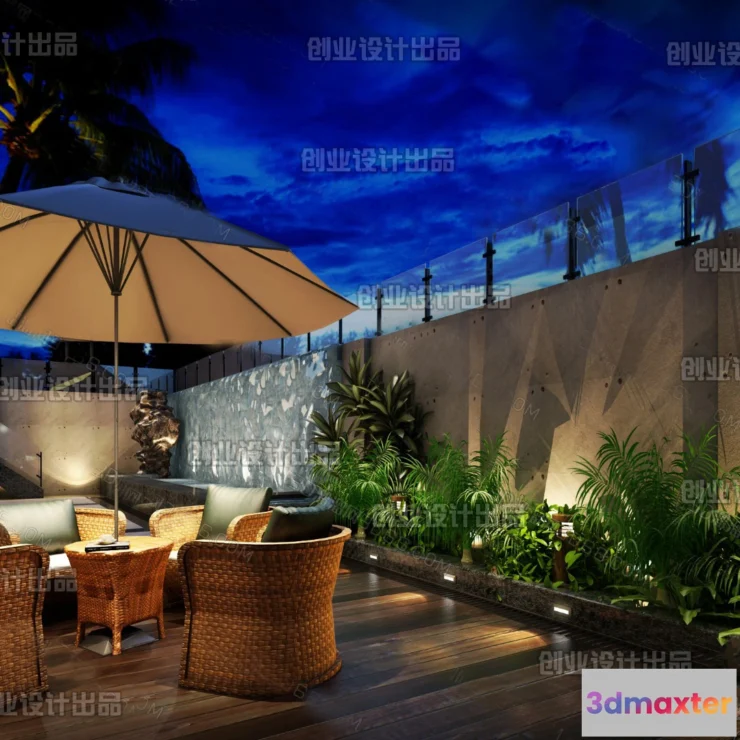1123242 - GARDERN HOME - 3D SCENES - 0229